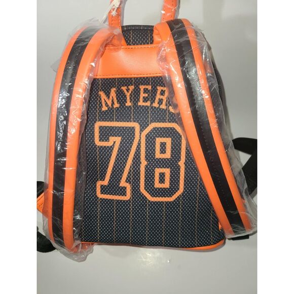 Loungefly Halloween Michael Myers Jersey 78 Mini Backpack Limited Edition NEW - Picture 3 of 8